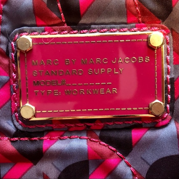 Marc by Marc Jacobs bag laptop bag, black/red/pink/grey - Picture 2 of 13